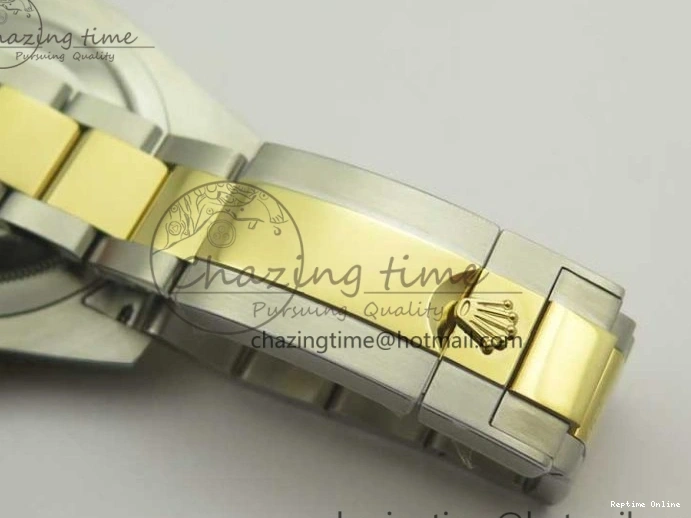 0504 GMT Master II 116713 GMF 904L Steel Edition Green Dial on SS YG Bracelet A Lightweight 3386